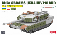 M1A1 Abrams Ukraine/Poland 2in1 Limited Edition  1/35