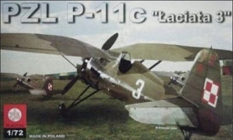 PZL-P11C Łaciata  1/72