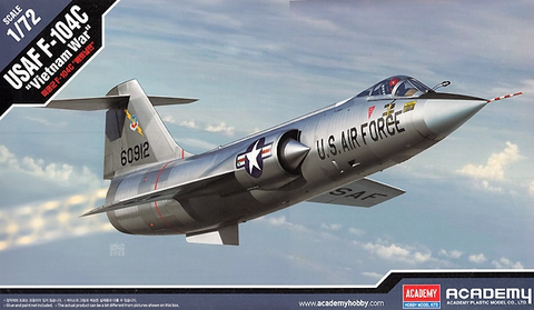 USAF F-104C Vietnam War  1/72