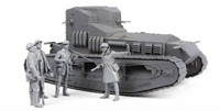Mk.A Whippet British Medium Tank & Infantry 1/35