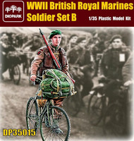 WWII British Royal Marines Soldier (Set B) 1/35