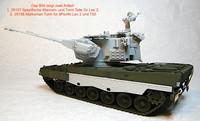Conversion Kit for Leopard 2 Marksman ItPsv 90  1/35