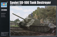 SU-100 Soviet Tank Destroyer 1/16