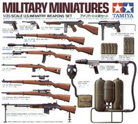 US infantry weapons set 1/35
