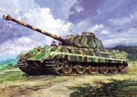 King Tiger German Heavy Tank Porsche Turret 1/16