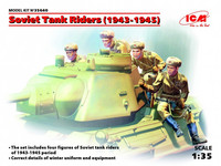 Soviet Tank Riders 1943-1945 (New Molds) 1/35