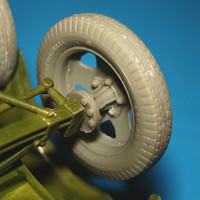 Wheels for GAZ-AAA & BA Armoured Cars 1/35