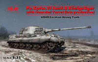 Tiger II Ausf.B Henschel Turret (Uusi muotti!) 1/35