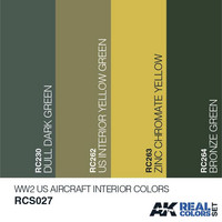 WW2 US AIRCRAFT INTERIOR COLORS