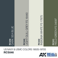 US NAVY & USMC COLORS 1950S-1970S