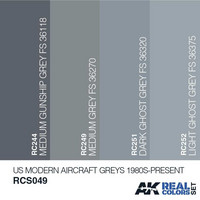 US MODERN AIRCRAFT GREYS 1980S-PRESENT