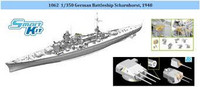 German Battleship Scharnhorst 1940  1/350