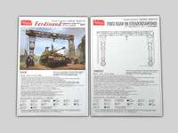 Panzerjäger Ferdinand + 16t Strabokran	 1/35
