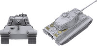 SdKfz 182 Tiger II s.Pz.Abt.505 mit Zimmerit  1/35