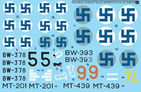 Hans Wind Finlands Top Ace II (Messerschmitt Bf-109G-2/G-6, Brewster B-239 Buffalo)  1/48