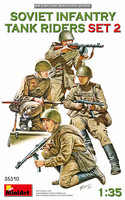 Soviet Infantry Tank Riders (Set 2)  1/35