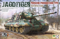 SdKfz 186 Jagdtiger Porsche Production  (Blitz Series)  1/35