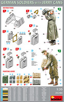 German Soldiers with Jerry Cans	1/35
