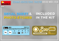 German Agricultural Tractor D8500 Model 1938  1/35
