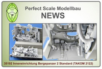 Interior Parts for Bergepanzer 2 Standard  1/35