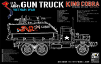 US Vietnam War Gun Truck ”King Cobra”  1/35