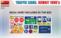 Traffic Signs Kuwait 1990’s  1/35