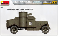 Austin Armored Car German, Finnish Service,  Interior kit  1/35
