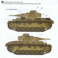 PzKpfw III Ausf.J ”North Afrika”  1/35
