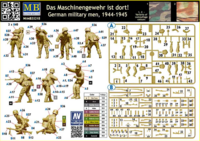 Das Maschinengewehr ist dort  1/35