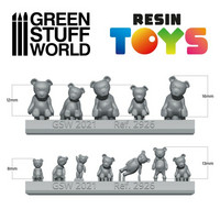 Teddy Bears Resin Set