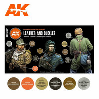 Leather and Buckles Paint Set