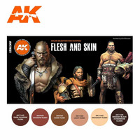Flesh and Skin Paint Set