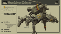 Space Humanoid, Unmanned Interceptor Schwartzhund   1/20