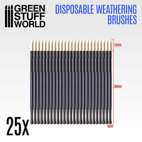 Disposable Weathering Brushes (25kpl)
