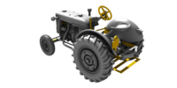 Zetor 25 Agrigultural Version  1/72