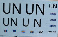 Pasi siirtokuva-arkki #10 Swedish UN
