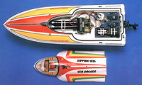 Sea Dagger Off-Shore Racer Kahdella RS-540S moottorilla