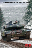 Leopard 2A6 Main Battle Tank with Full Interior  1/35