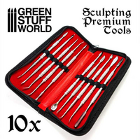 Sculpting Tools Premium Set (10pcs with Case)