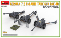 7.5cm PaK 40 Anti Tank Gun, Early Model  1/35