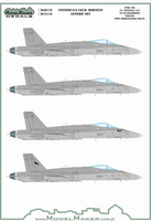 Finnish McDonnell-Douglas F/A-18C/D Hornets (Generic)  1/48