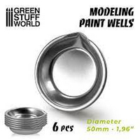 Paint Wells (6 pcs, diameter 50mm)