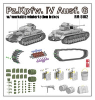 PzKpfw IV Ausf.G with Workable Winterketten  1/35