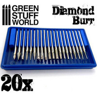 Diamond Burr Set (20kpl)
