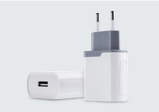 Nillkin Fast Charge 18W USB A - laturi - Valkoinen