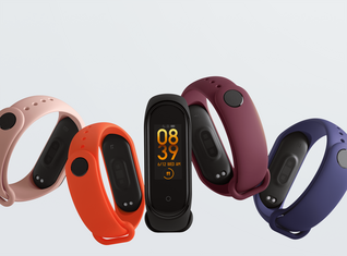 Xiaomi Mi Band 3/4/5/6 Aktiivisuusrannekkeen vaihtoranneke - Punainen