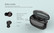 Nillkin Liberty E1 TWS langattomat Bluetooth 5.0 nappikuulokkeet latauskotelolla - Väri : Musta / Punainen