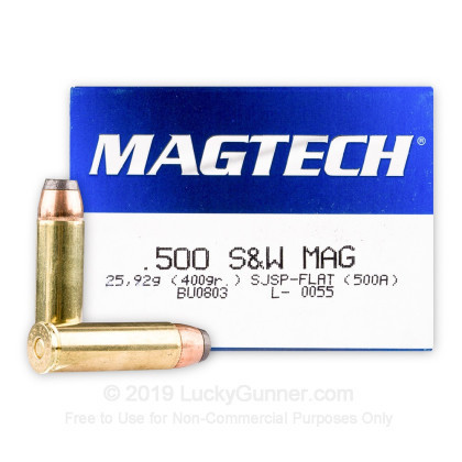 500 S&W MAG MAGTECH 400GR