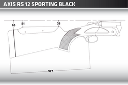 FABARM AXIS RS SPORTING BLACK   12/76 30