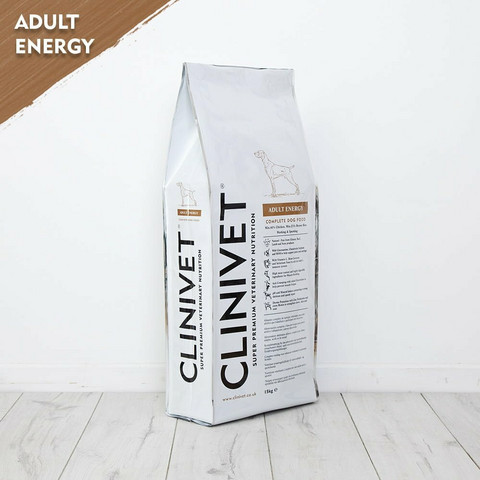 CLINIVET Adult Energy 14 kg - Vehnätön energiaruoka aktiivisille koirille
